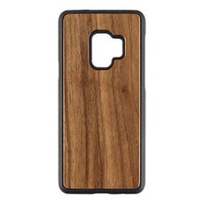 Real Wood Protective Cover for Samsung S9 - Walnut