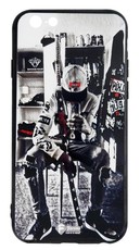 Red Devil iPhone 7 Protective Flexible Back Cover - Guy in Shoe Shop