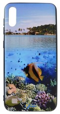 RedDevil Samsung A10 Protective Fashion Back Cover - Tropical Sea