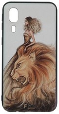 RedDevil Samsung A2 Core Protective Fashion Back Cover - Lion Lady