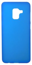 RedDevil Samsung A8 Protective Flexible Back Cover - Blue