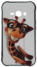 RedDevil Samsung J1 Ace Protective Fashion Back Cover - Funny Giraffe