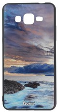 RedDevil Samsung J2 Prime Protective Fashion Back Cover - Stormy Sea