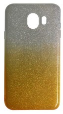 RedDevil Samsung J4 2018 Back Cover - Glitter Glod