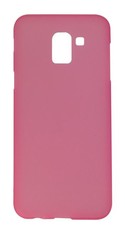 RedDevil Samsung J6 2018 Protective Flexible Back Cover - Translucent Pink