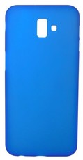 RedDevil Samsung J6+ 2018 Protective Flexible Back Cover - Blue