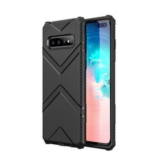 Rhombus Patterned Shockproof Case for Samsung S10+