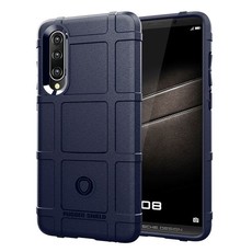 Rugged Shield Matte Cover for Huawei P30 Navy