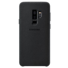 Samsung Alcantara Cover For Galaxy S9 Plus - Black