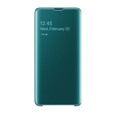 Samsung Galaxy S10 Clear View Cover - Green