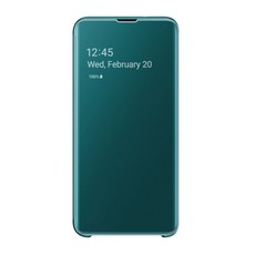 Samsung Galaxy S10 E Clear View Cover - Green