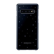 Samsung Galaxy S10 LED Back Cover - Blue Black