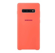 Samsung Galaxy S10+ Silicone Cover - Berry Pink