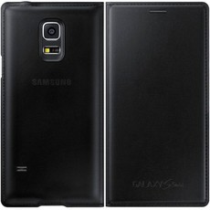 Samsung Galaxy S5 Mini Flip Cover - Black