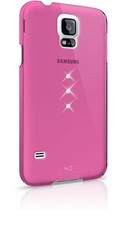 Samsung Galaxy S5 White Diamond Trinity Cover - Pink