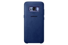 Samsung Galaxy S8 Alcantara Cover - Blue