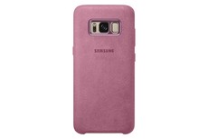 Samsung Galaxy S8 Alcantara Cover - Pink