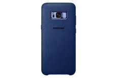 Samsung Galaxy S8+ Alcantara Cover - Blue