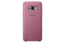 Samsung Galaxy S8+ Alcantara Cover - Pink