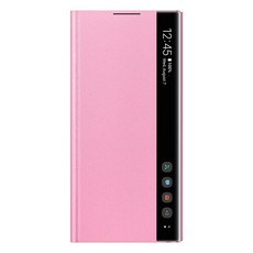 Samsung Note 10 Clear View Cover - Pink