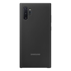 Samsung Note 10 Plus Silicone Cover - Black