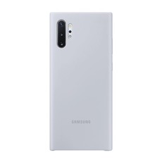 Samsung Note 10 Plus Silicone Cover - Silver