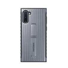 Samsung Note 10 Protective Standing Cover - Silver