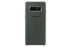 Samsung Note 8 Alcantara Cover - Green