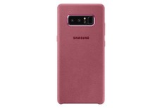 Samsung Note 8 Alcantara Cover - Pink