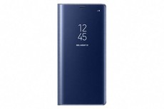 Samsung Note 8 Clear View Standing Cover - Navy Blue