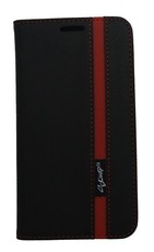 Scoop Executive Folio For Samsung A5 - Black & Red