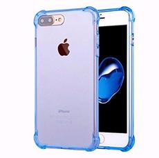 Shock Absorbing TPU Cover for iPhone 7 Plus - Light Blue