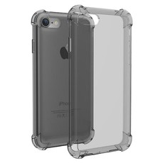 Shock Absorbing TPU Cover for iPhone 8 Plus - Dark Grey