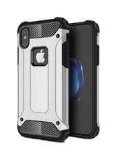 Shockproof Armor Case for Apple Iphone X/10 - Silver