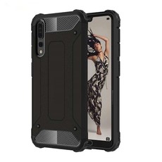 Shockproof Armor Case for Huawei P20 Pro - Black