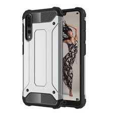 Shockproof Armor Case for Huawei P20 Pro - Silver