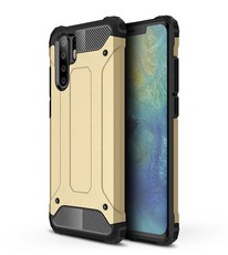 Shockproof Armor Case for Huawei P30 Pro Gold