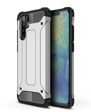 Shockproof Armor Case for Huawei P30 Pro Silver