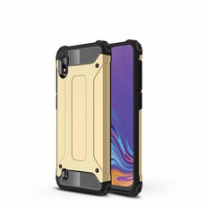 Shockproof Armor Case for Samsung A10 - Gold