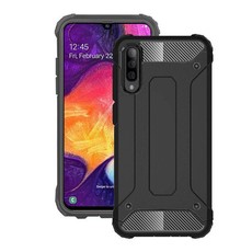 Shockproof Armor Case for Samsung A70 - Black