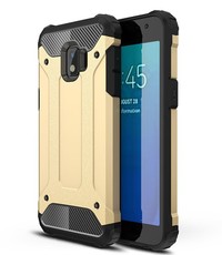 Shockproof Armor Case for Samsung J2 Core - Gold