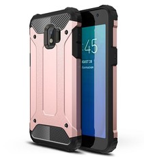 Shockproof Armor Case for Samsung J2 Core Rose Gold