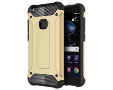 Shockproof Armor Hard Protective Case For Huawei P10 Lite - Gold