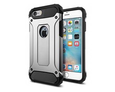 Shockproof Armor Hard Protective Case for iPhone 6 & 6S - Silver