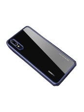 Shockproof Bumper Crystal Back Case for Huawei P20 - Blue