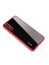 Shockproof Bumper Crystal Back Case for Huawei P20 - Red