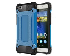 Shockproof Protective Armor Case for Huawei P8 Lite - Blue