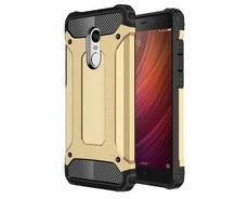 Shockproof Protective Armor Case for Xiaomi Redmi Note 4 & Note 4X - Gold