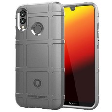 Shockproof Rugged Shield Case for Huawei P Smart 2019 Grey