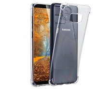 Shockproof Slim Fit Protective Case with Transparent Soft Back for Samsung Galaxy S8 Plus